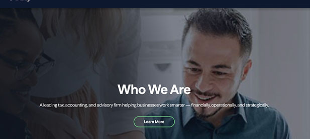 screen shot of cost seg company homepage