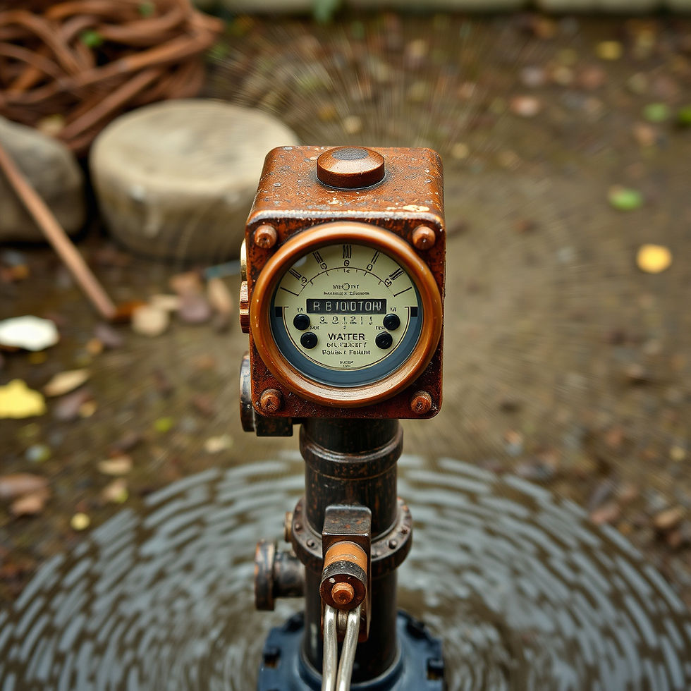 A water meter