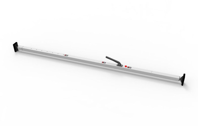 SL-30 Cargo Bar, 84"-114", Articulating Feet, Mill Aluminum (Pallet of 50)