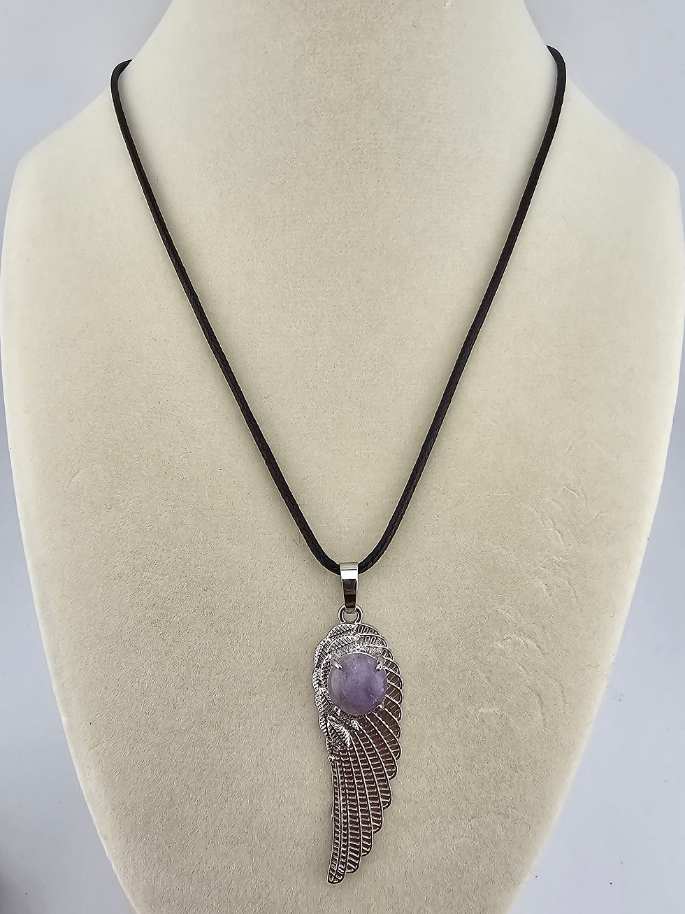 Thumbnail: {energized} Time to Fly - Amethyst Pendant