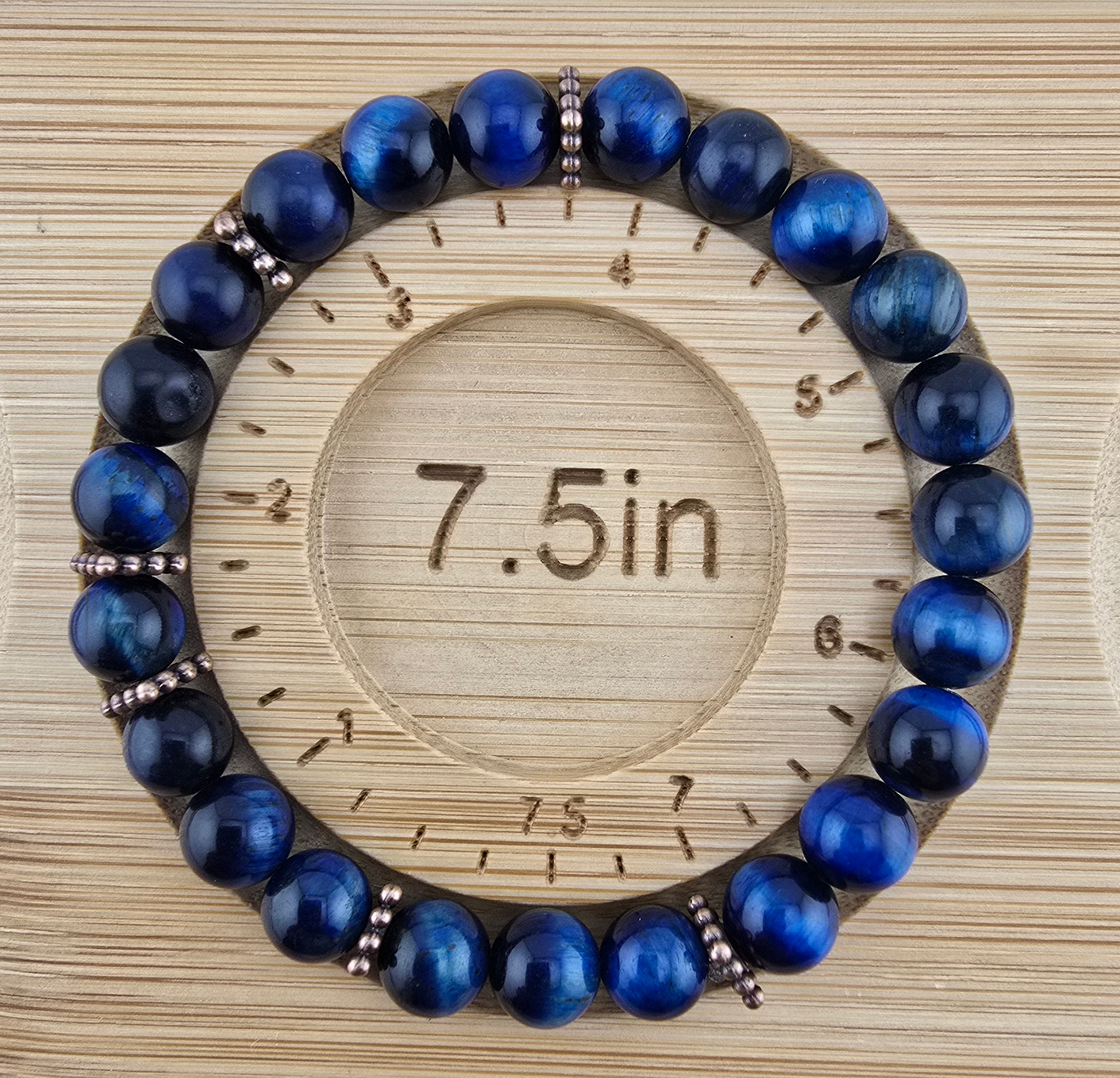 {energized} Protection at Your Fingertips - Blue Tiger's Eye Bracelet
