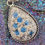 Thumbnail: {energized} Splash of Joy - Jasper with Blue Dots Pendant