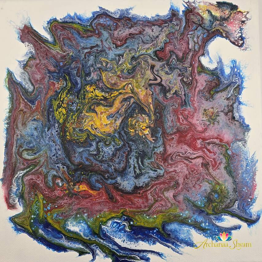 Thumbnail: {energized} Ultimate Alignment - 8"x8" Channeled Art Print