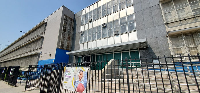 This is the entrance to P396K at PS323