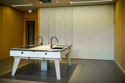 Haus der Berge, Berchtesgaden, Schreinerei, Martin Scheifler, Planungsstudio PS, Innenarchitektur, Museumsbau, Architekten & Planer, Nationalpark Berchtesgaden, Wiesenküche, Massivholz, Jobangebot Schreiner, Stellenausschreibung Schreiner, Schreiner gesucht