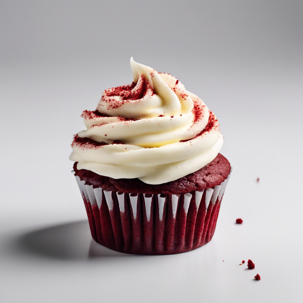 Red Velvet Indulgence Cupcake
