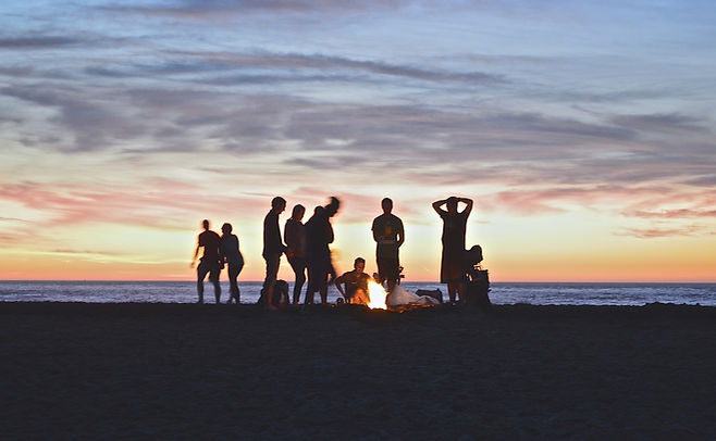 Camping on the Beach