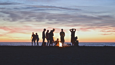 Camping on the Beach