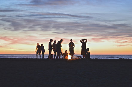 Camping on the Beach 