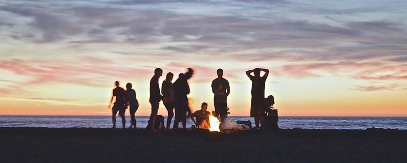 Camping on the Beach
