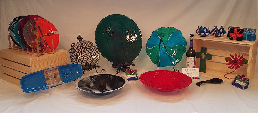 Glass Bowls and Plates