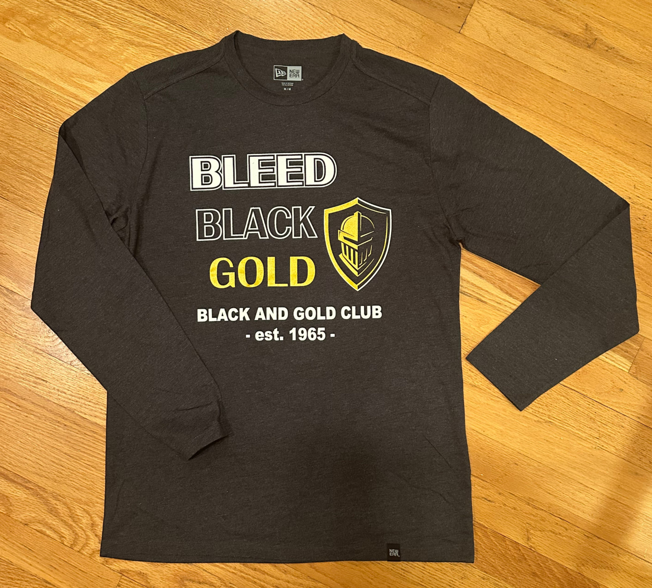 New Era - LONG Sleeve, Bleed Black and Gold
