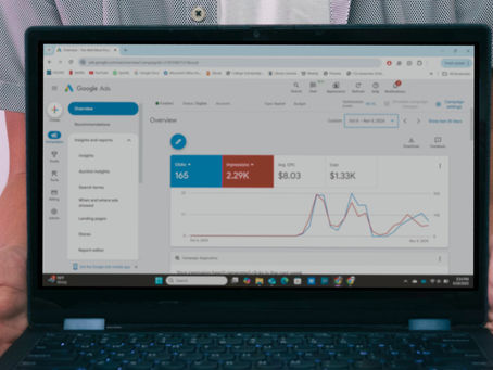 SEO dashboard for Google