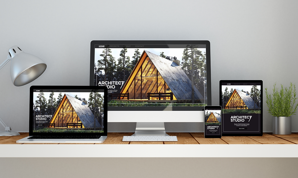Clean desktop setup with a good website SEO example