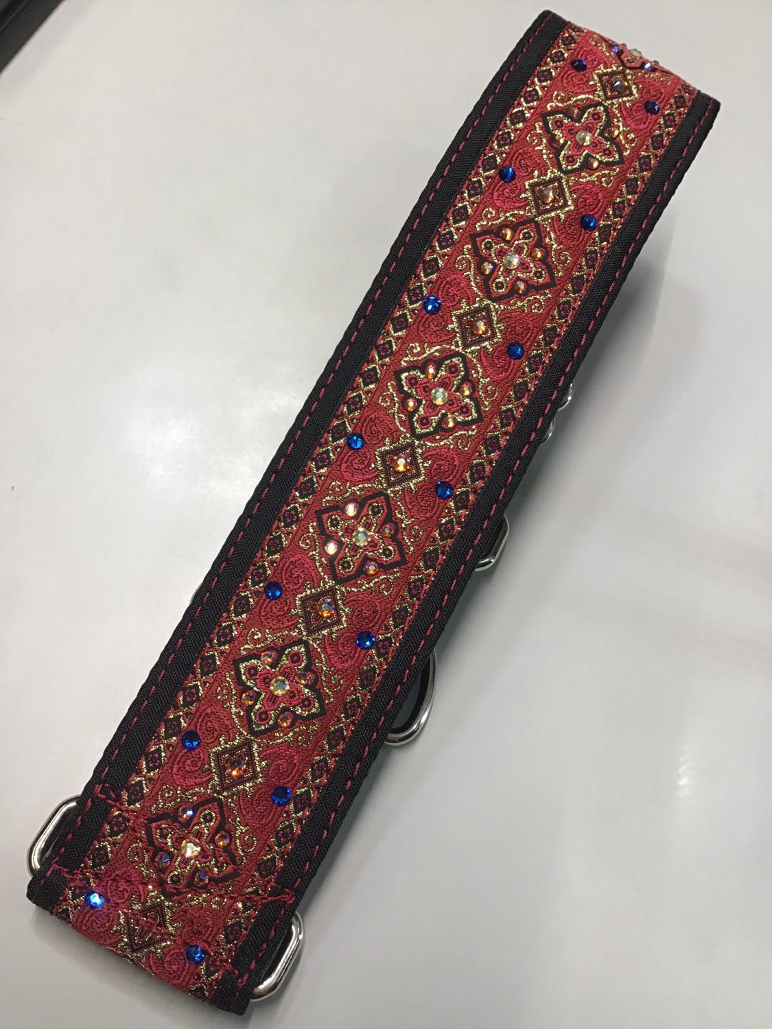 Magic carpet ride with crystals