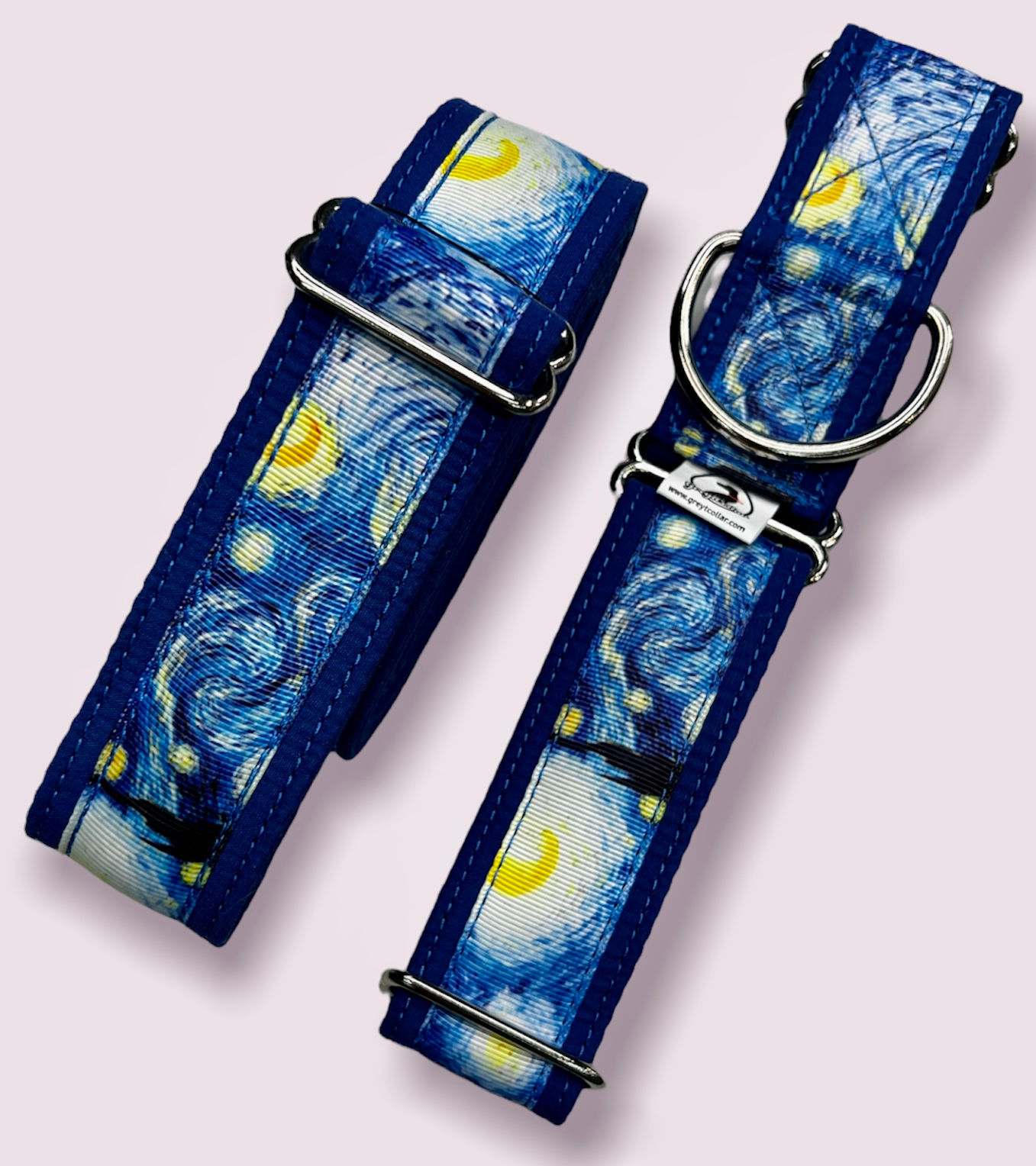 Starry night leash and collar