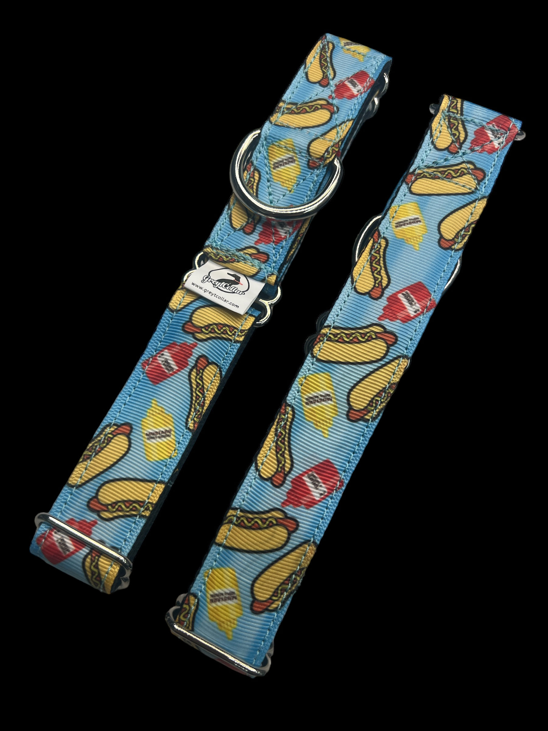 Hot diggity dog collar