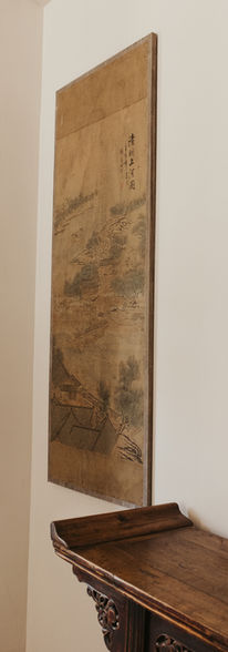 Hotel boutique luxury retreatment home residencia tercera edad de lujo Asturias Espana Spain Europa dreamy interiors beautiful design atmosphere hearth charming rooms Conscious interior design renovation wabi sabi heritage holistic Spanish architecture furniture design restoring manor moldings original flooring ancient wooden floors magic rooms Therapy room chinese paintings chinese furniture consoles gu tai vase 