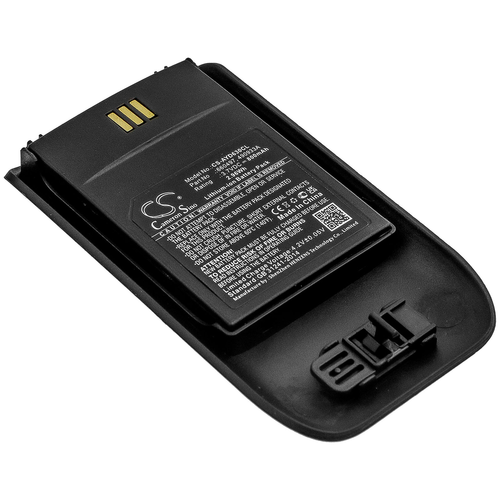 Draadloze Telefoon Accu 800mAh