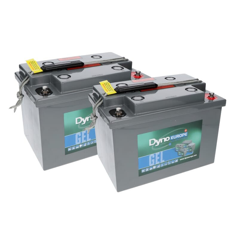 Dyno Gel Accu 12V 75Ah Vervangingsset (Excl. Kabels)