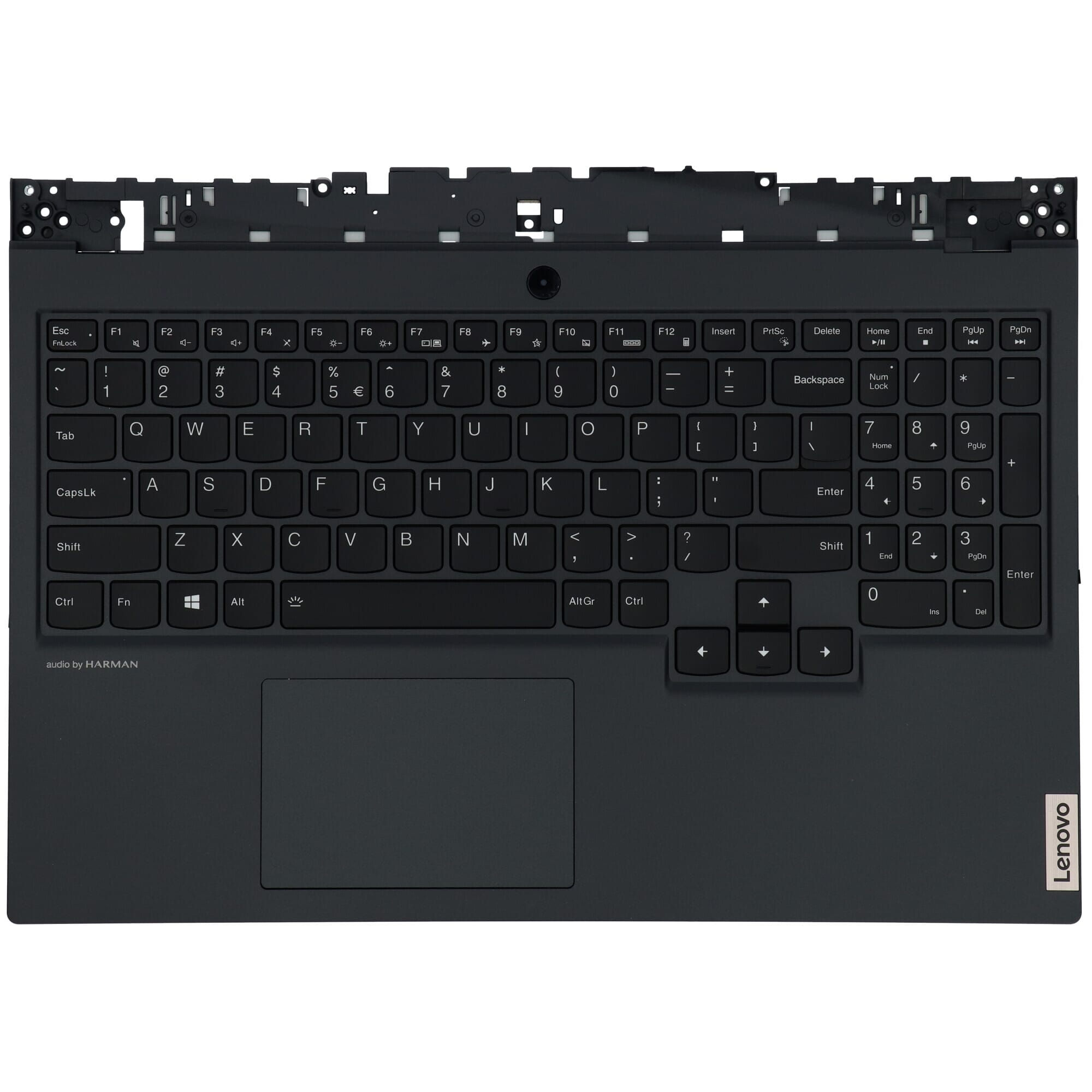 Lenovo Laptop Toetsenbord Qwerty US + Top Cover. BL - Zwart