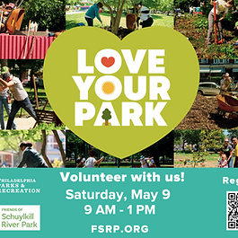 Spring Love Your Park Day - Sat, May 9