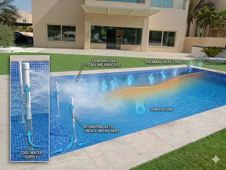 AFFORDABLE POOL COOLING SYSTEM IN Dubai 