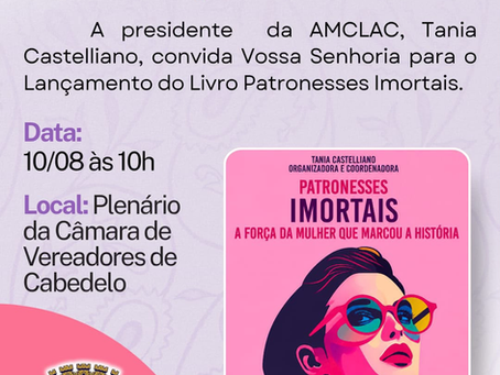 CONVITE DE LANÇAMENTO