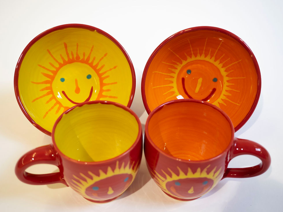 Set - 4-teilig Sonne