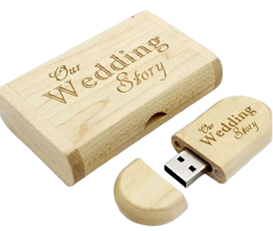 personalized USB wedding gift UK