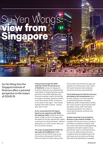 Su-Yen Wong's view from Singapore