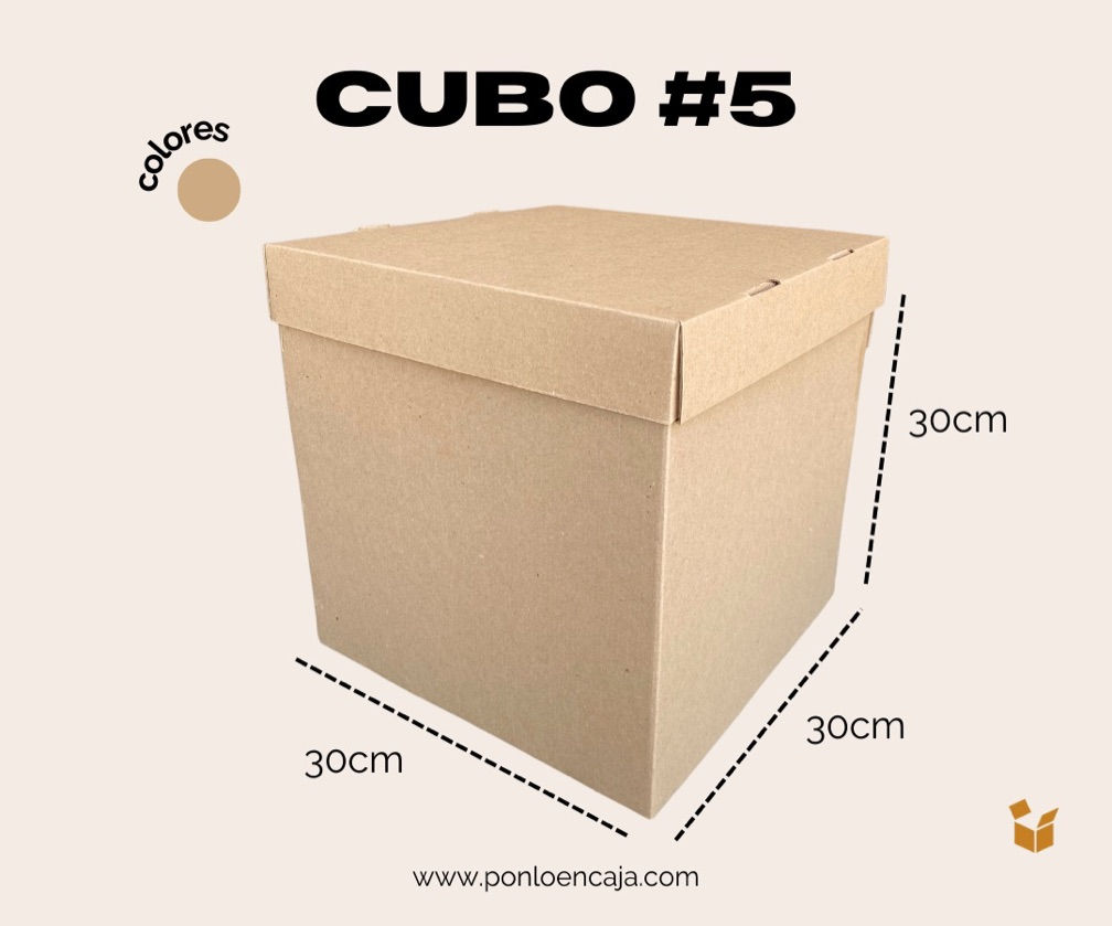 Cubo corrugado #5