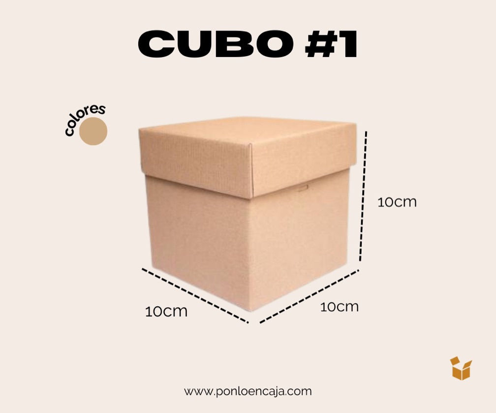 Cubo #1 Micro Corrugado