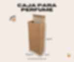 Caja tipo perfume