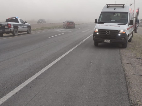 Emiten alerta ante formación de tolvaneras en carretera Chihuahua-Ciudad Juárez.