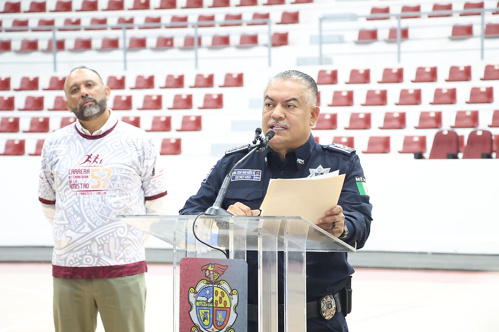 Destaca SSPM el aseguramiento de armas y Drogas.