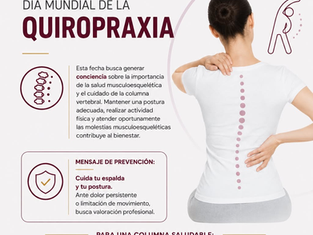 Salud Municipal promueve el cuidado de la columna vertebral