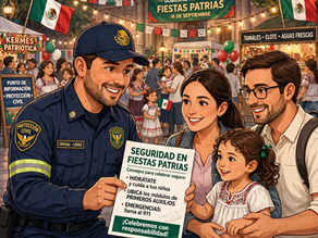 Emite Gobierno Municipal medidas preventivas para quienes acudan a las fiestas patrias