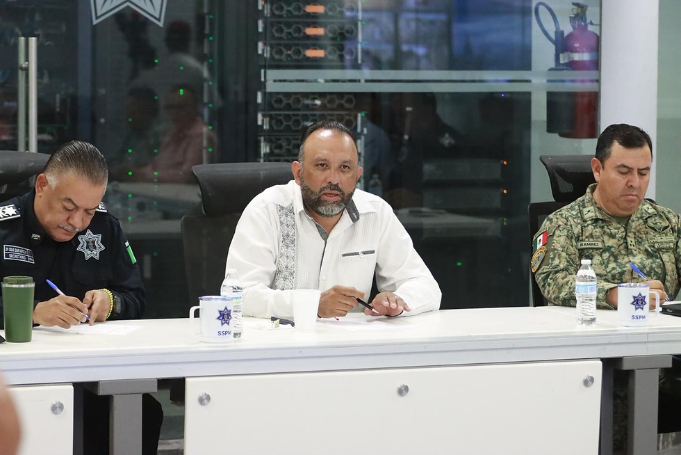 Encabeza Presidente Municipal Ortiz Orpinel la Mesa para la Construcción de la Paz en el CERI.