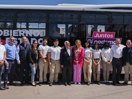 Arranca Gobernadora entrega de Tarjetas Juárez Bus.