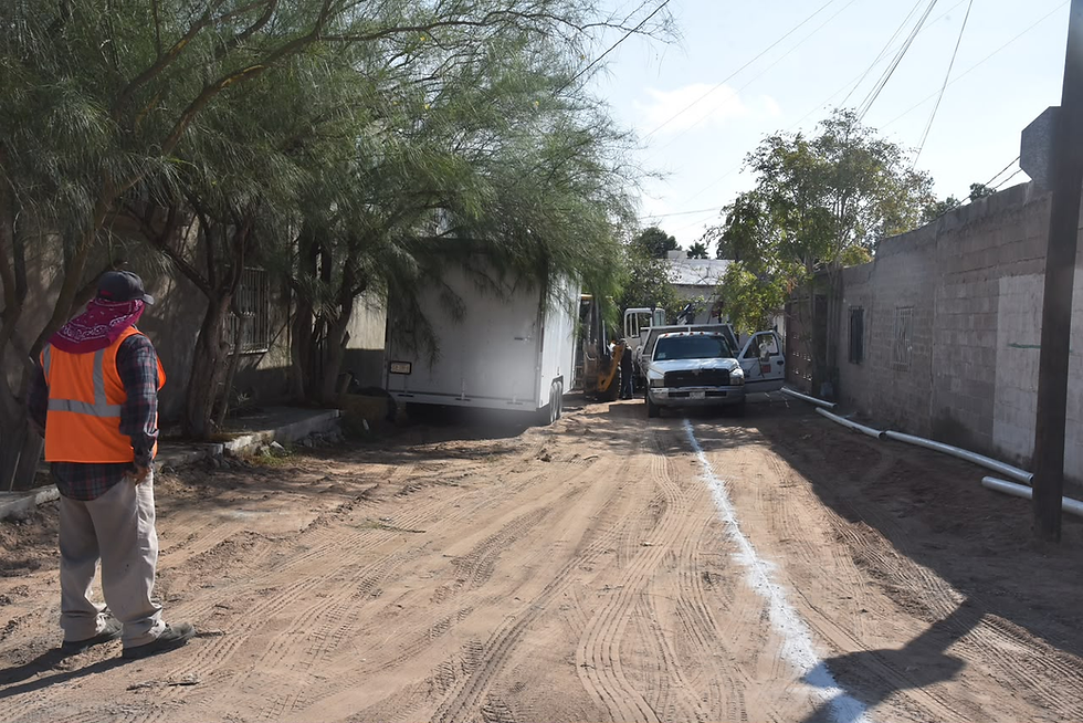 Con concreto hidráulico pavimentará municipio la calle Privada de Bellota
