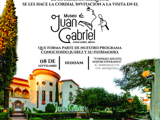 Fomentan acercamiento de adultos mayores al patrimonio cultural de Juárez
