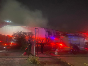 Controlan incendio en bodega de la colonia Quintas del Valle