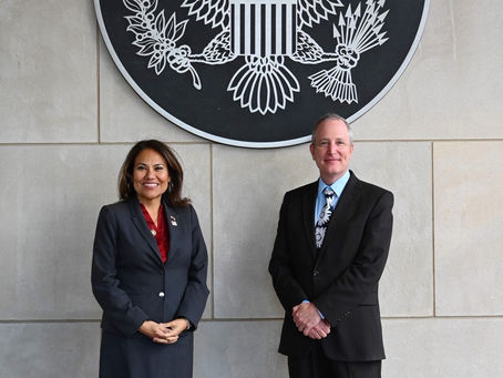 CONGRESISTA DE ESTADOS UNIDOS VERÓNICA ESCOBAR VISITA EL CONSULADO GENERAL DE ESTADOS UNIDOS EN CIUDAD JUÁREZ