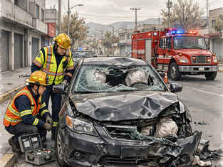 Atiende Protección Civil 55 servicios; nueve personas resultan lesionadas en accidente vehicular
