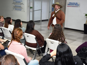 Presenta SEyD monólogo “Revolucionando Valores” para fortalecer la formación ética en ámbito escolar