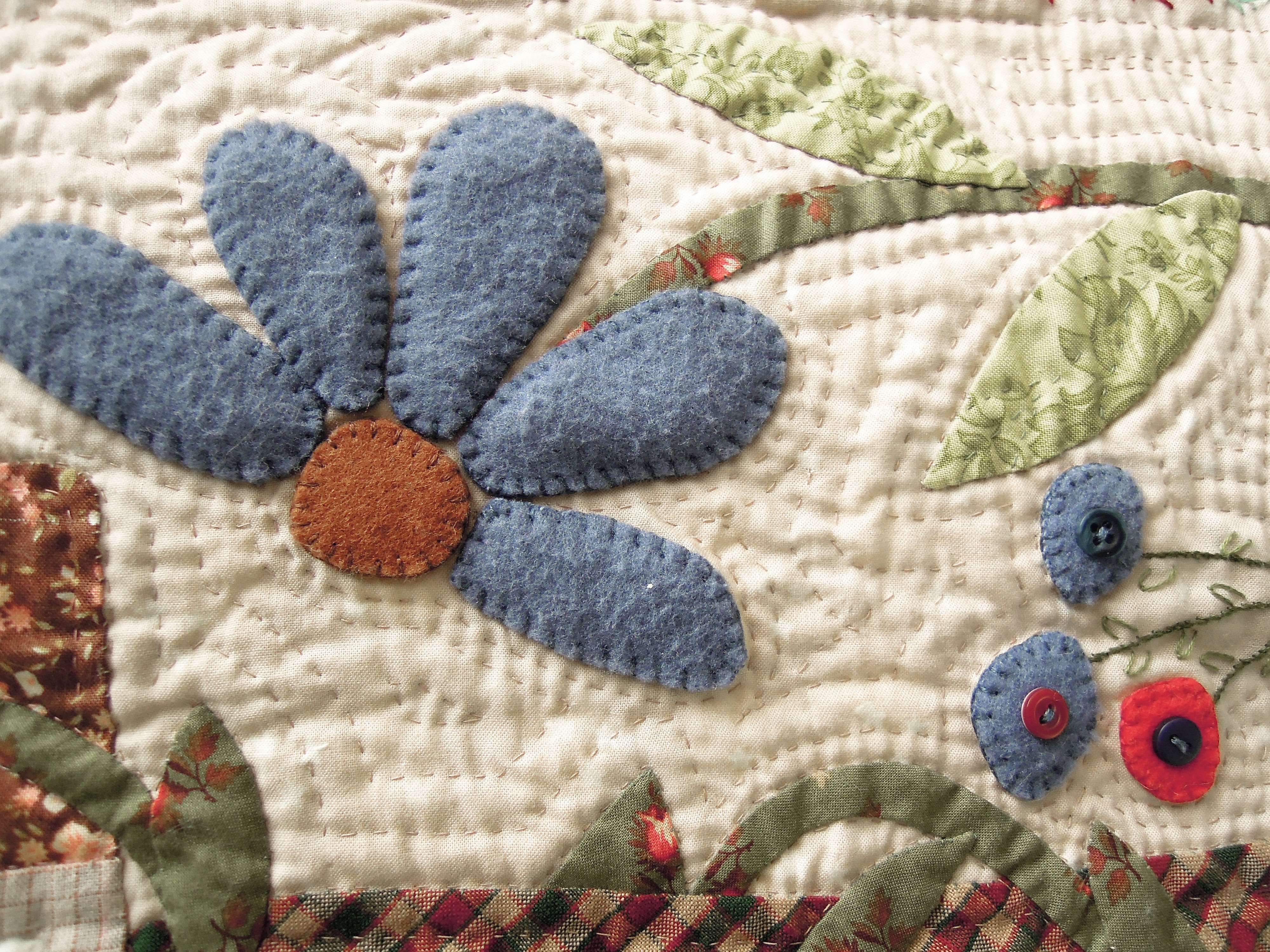 Fabric Floral Design