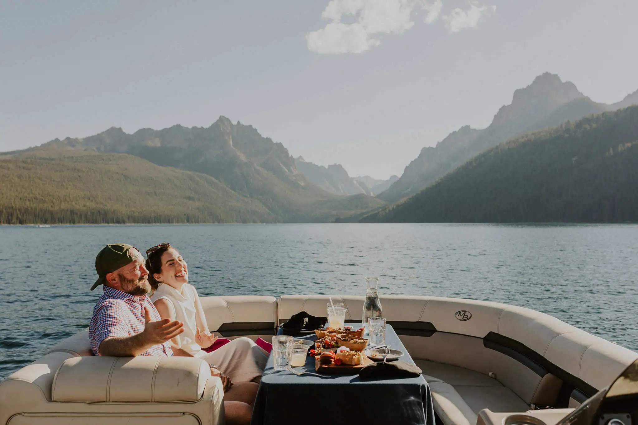 sunset appetizer cruise in stanley idaho