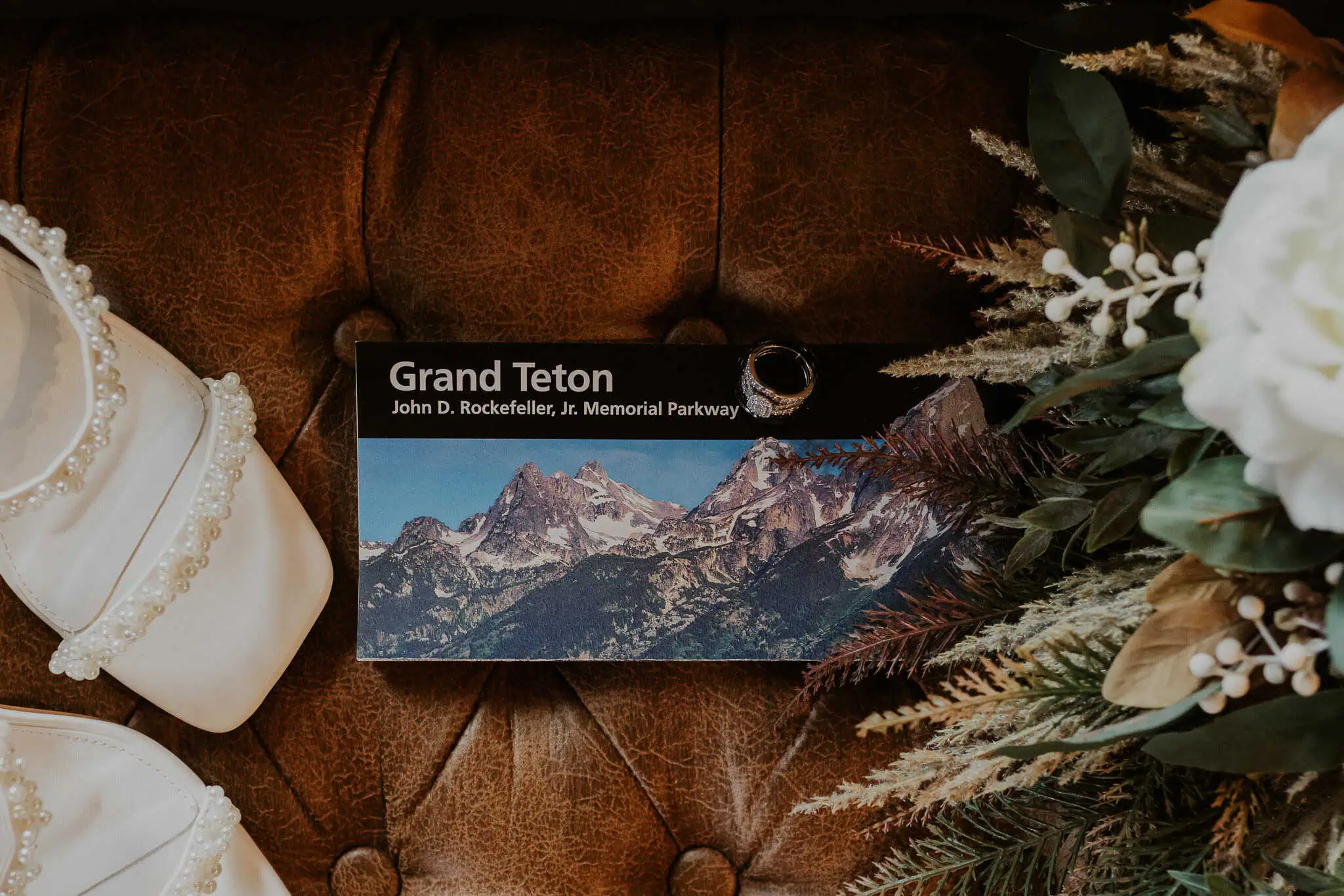 grand teton national park wedding detail photo 