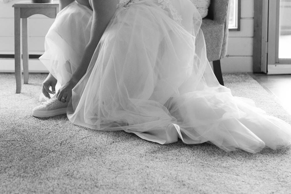 bride getting ready